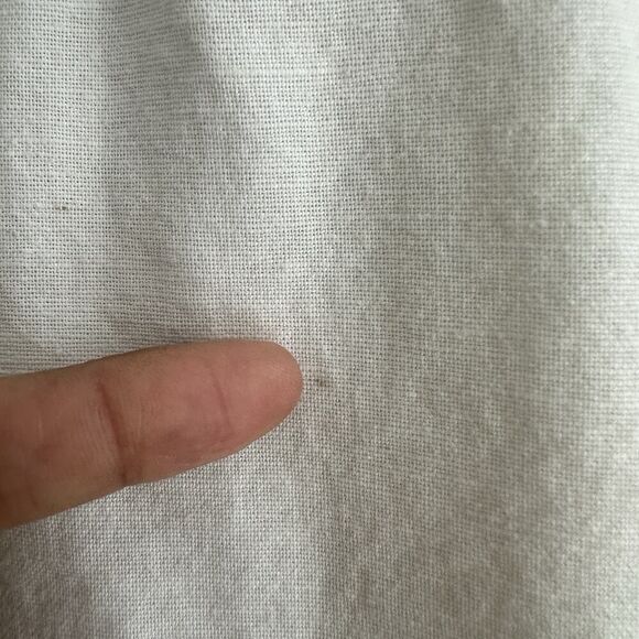 Anthropologie Maeve Olympia Dress XS Embroidered Cotton Linen Tunic Boho Resort - Picture 11 of 16